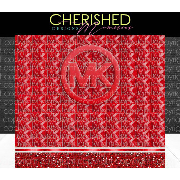 MK Red Tumbler Design