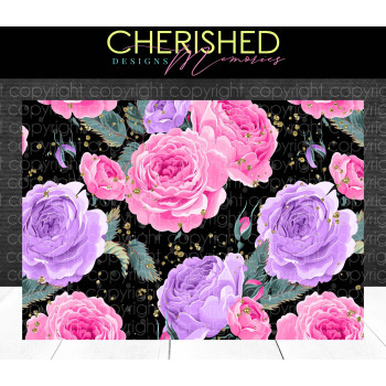 Polkadot Roses Journal Design