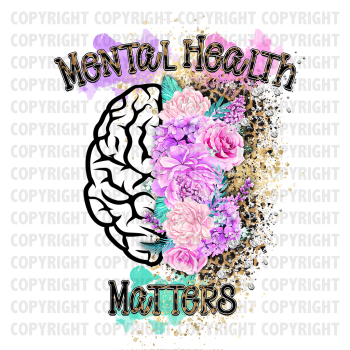 Mental Health Matters Shirt Design