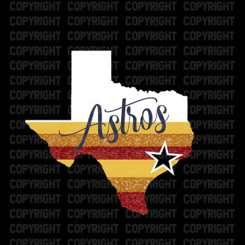 Astros Rainbow Texas Shirt Design