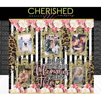The Best Thing About Memories Tumbler Design