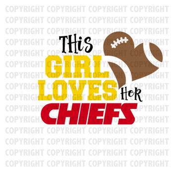 This Girl Loves Her Chiefs Shirt Design