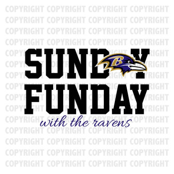 Sunday Funday With The Ravens Shirt Design