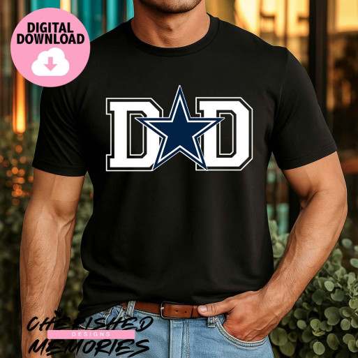 Dad D Star Shirt Design