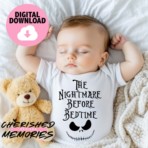 The Nightmare Before Bedtime Shirt Design