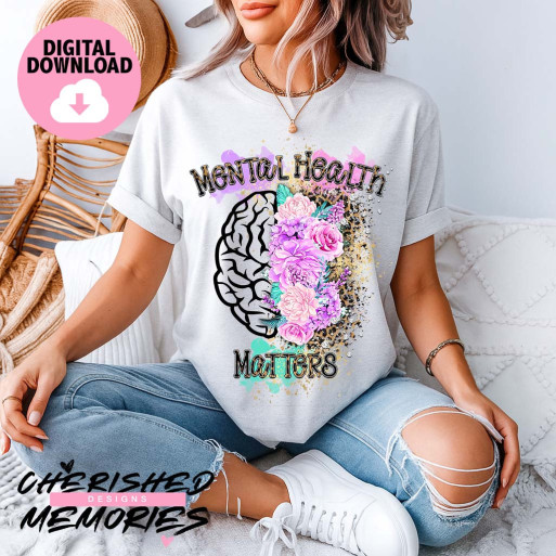 Mental Health Matters Shirt Design