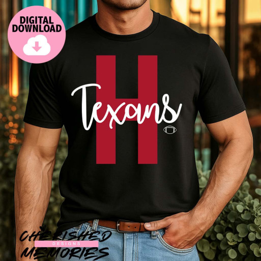 H Texans Shirt Design