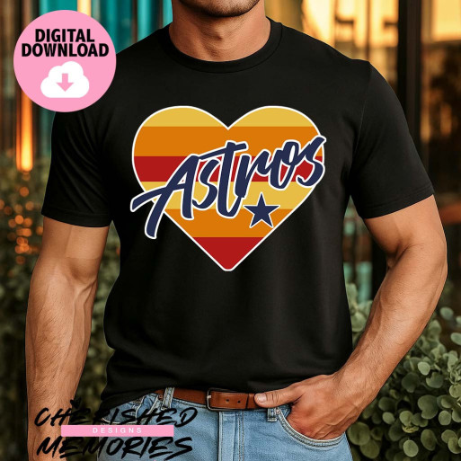 Rainbow Heart Shirt Design